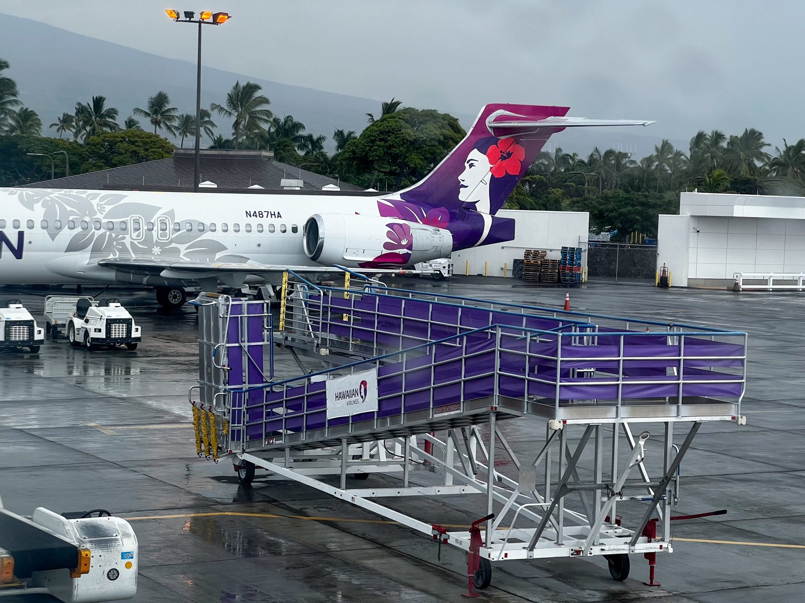 Hawaiian Airlines, our airline of choice