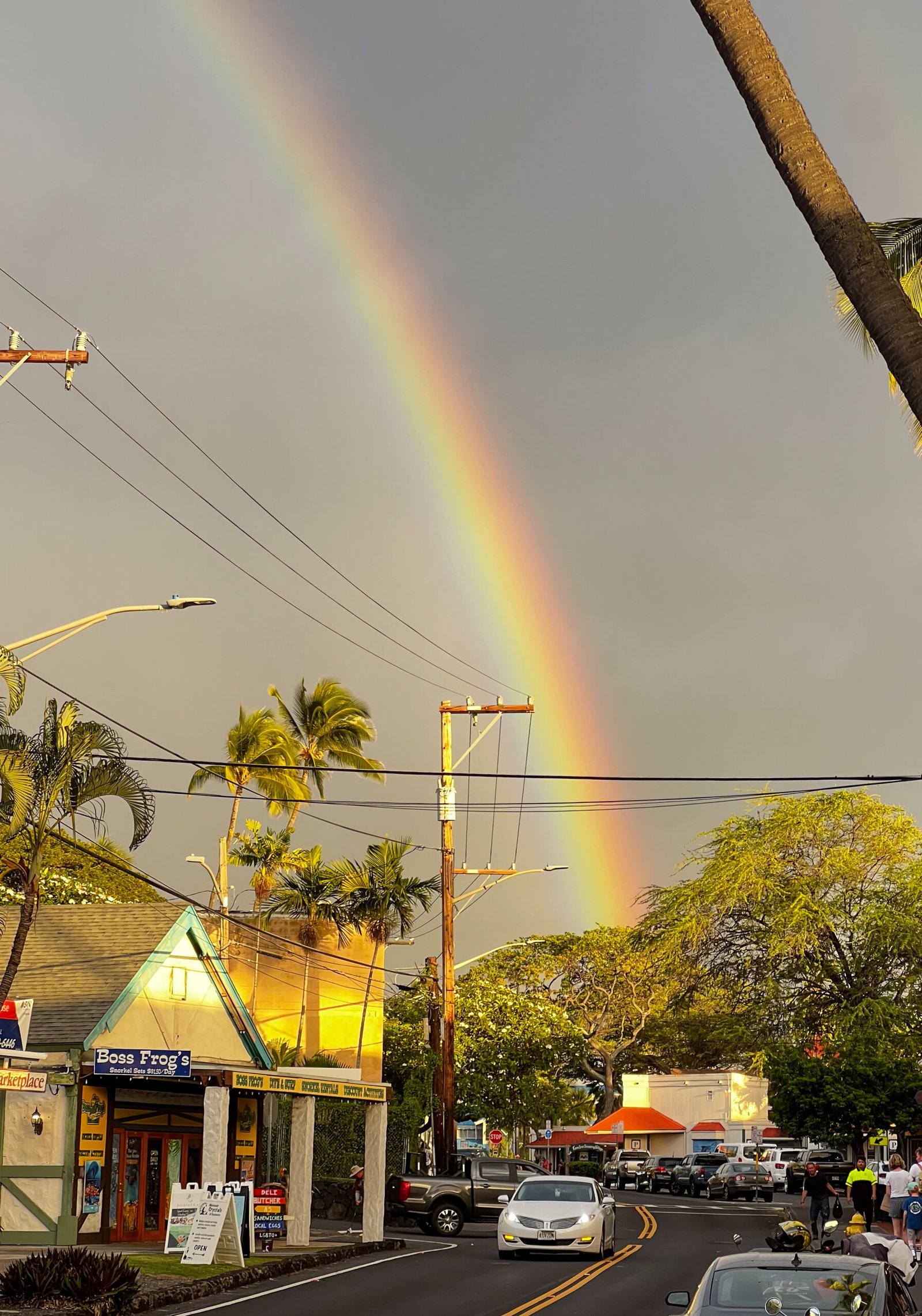 A rainbow