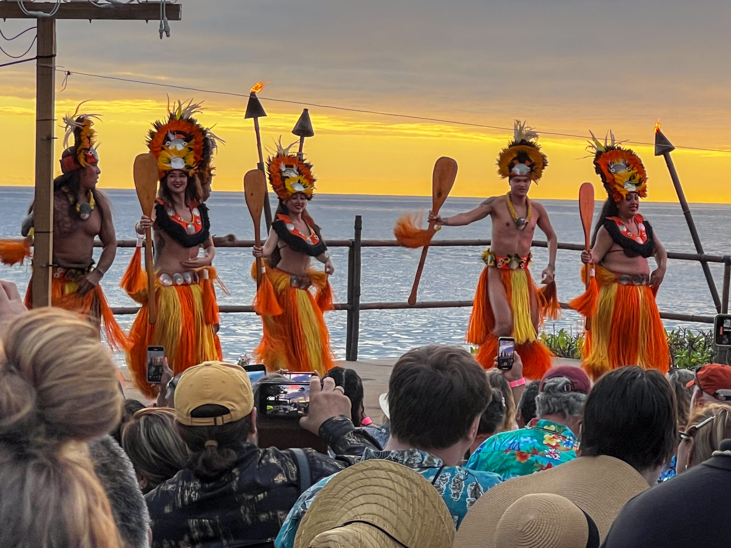 Dancers at the Royal Kona Luau