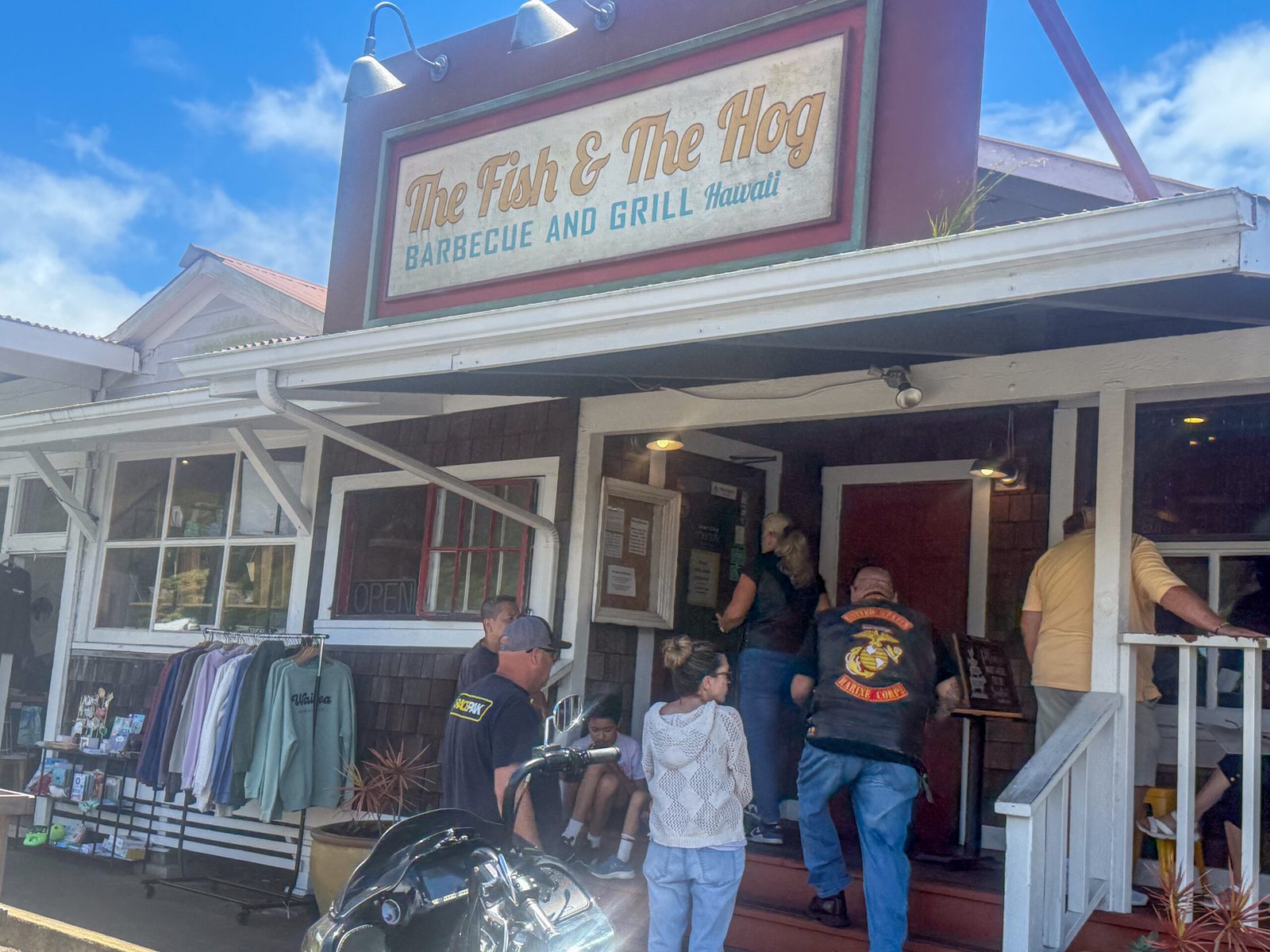 The Fish and the Hog in Waimea, Big Island, Hawaii